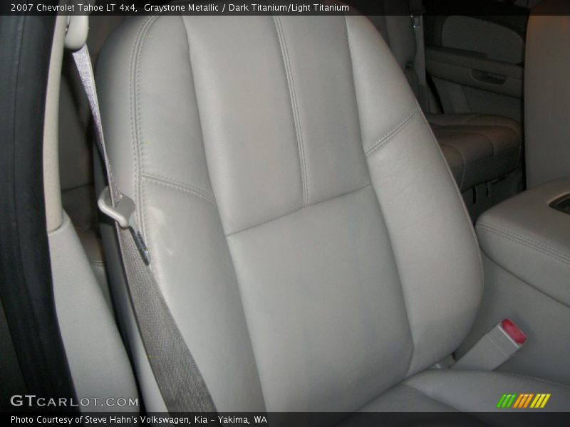 Graystone Metallic / Dark Titanium/Light Titanium 2007 Chevrolet Tahoe LT 4x4