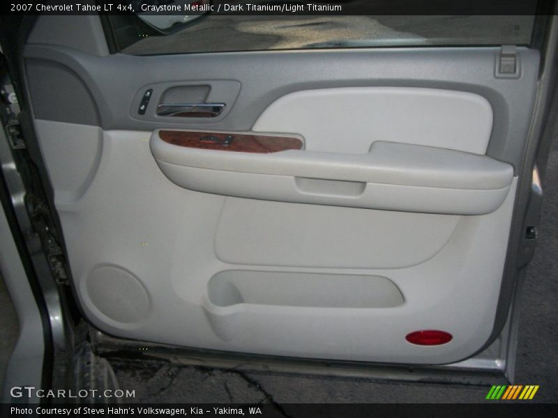 Graystone Metallic / Dark Titanium/Light Titanium 2007 Chevrolet Tahoe LT 4x4