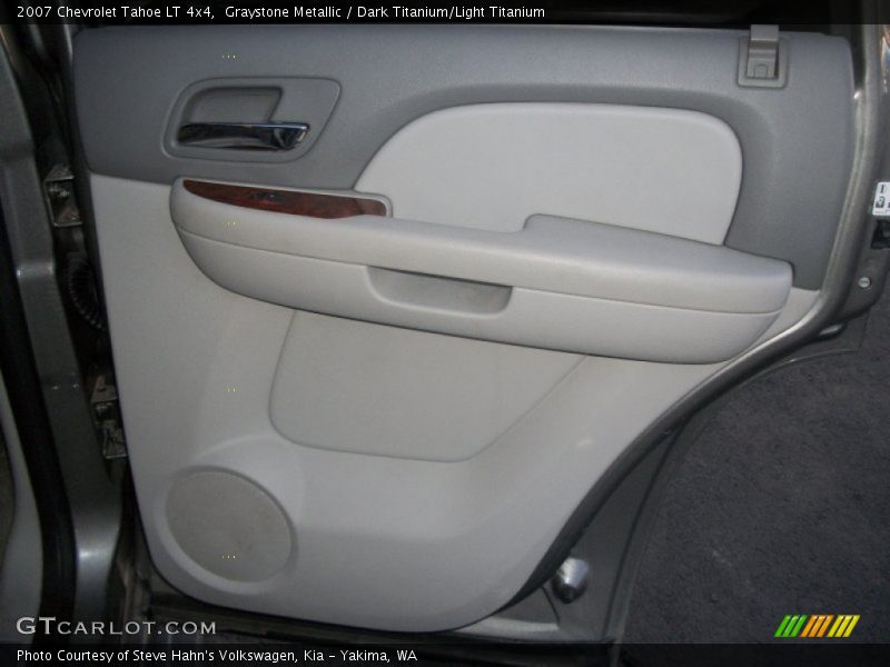 Graystone Metallic / Dark Titanium/Light Titanium 2007 Chevrolet Tahoe LT 4x4