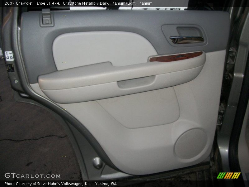 Graystone Metallic / Dark Titanium/Light Titanium 2007 Chevrolet Tahoe LT 4x4