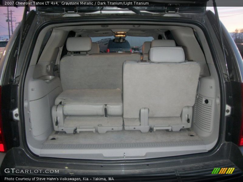 Graystone Metallic / Dark Titanium/Light Titanium 2007 Chevrolet Tahoe LT 4x4