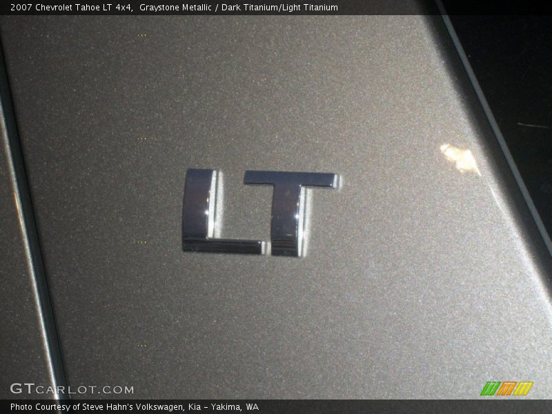 Graystone Metallic / Dark Titanium/Light Titanium 2007 Chevrolet Tahoe LT 4x4