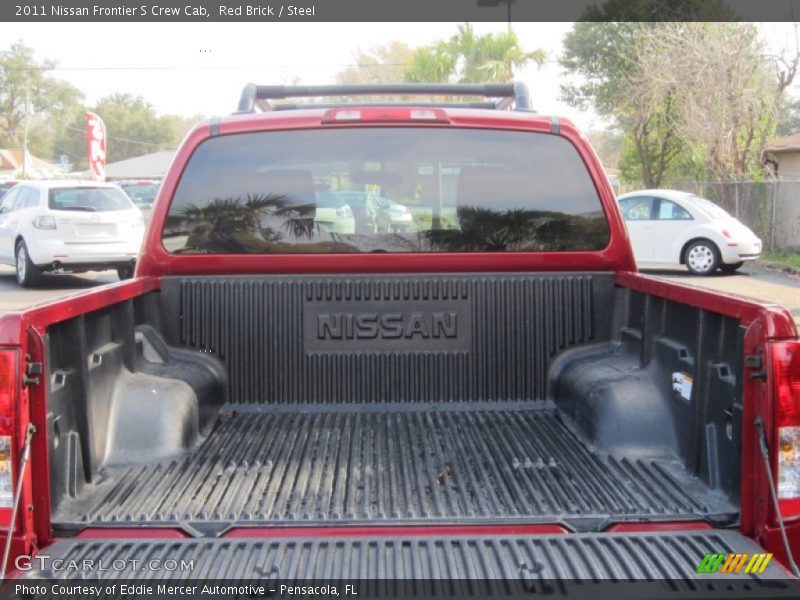 Red Brick / Steel 2011 Nissan Frontier S Crew Cab