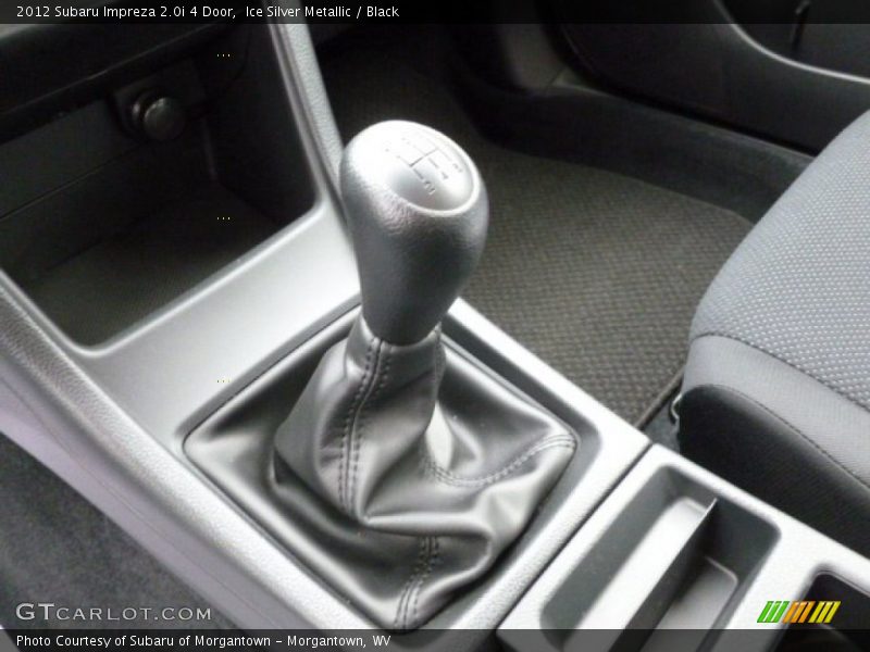  2012 Impreza 2.0i 4 Door 5 Speed Manual Shifter