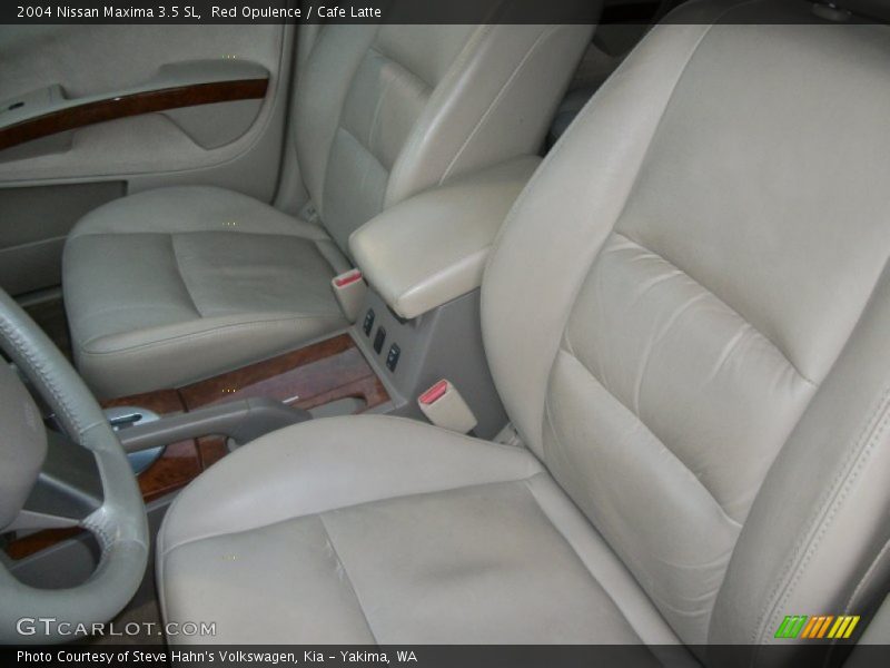 Red Opulence / Cafe Latte 2004 Nissan Maxima 3.5 SL
