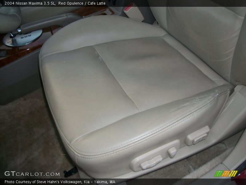 Red Opulence / Cafe Latte 2004 Nissan Maxima 3.5 SL