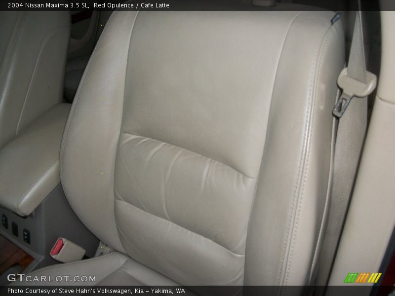 Red Opulence / Cafe Latte 2004 Nissan Maxima 3.5 SL