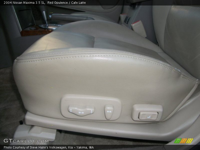 Red Opulence / Cafe Latte 2004 Nissan Maxima 3.5 SL
