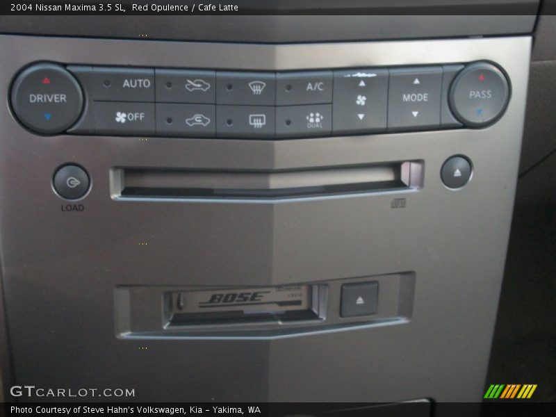 Red Opulence / Cafe Latte 2004 Nissan Maxima 3.5 SL