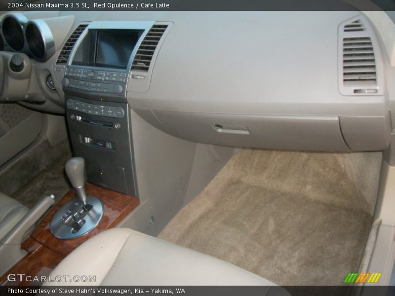 Red Opulence / Cafe Latte 2004 Nissan Maxima 3.5 SL