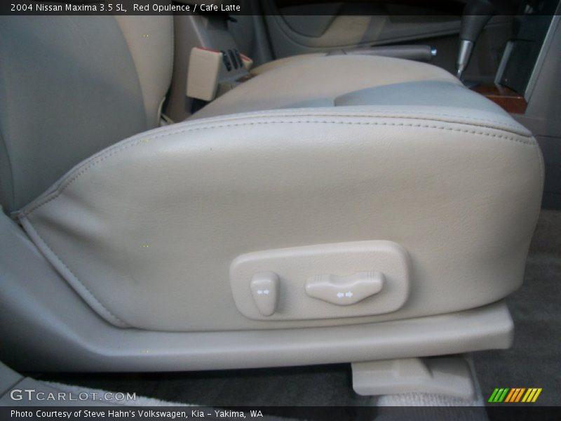 Red Opulence / Cafe Latte 2004 Nissan Maxima 3.5 SL