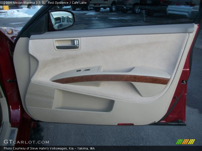 Red Opulence / Cafe Latte 2004 Nissan Maxima 3.5 SL