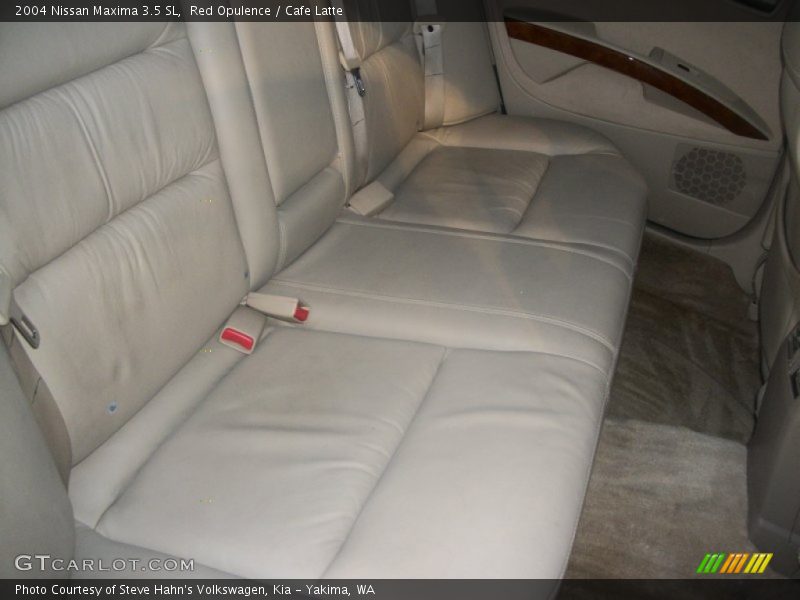 Red Opulence / Cafe Latte 2004 Nissan Maxima 3.5 SL