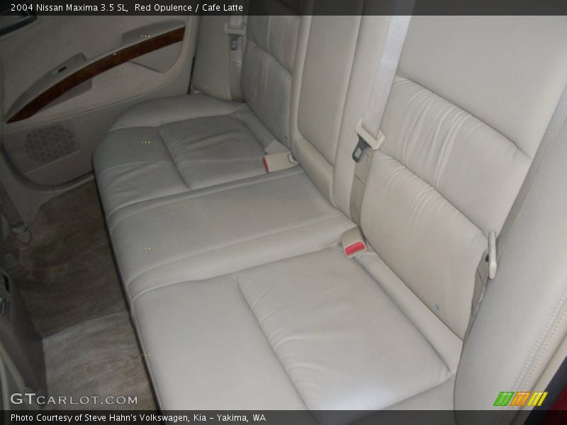 Red Opulence / Cafe Latte 2004 Nissan Maxima 3.5 SL