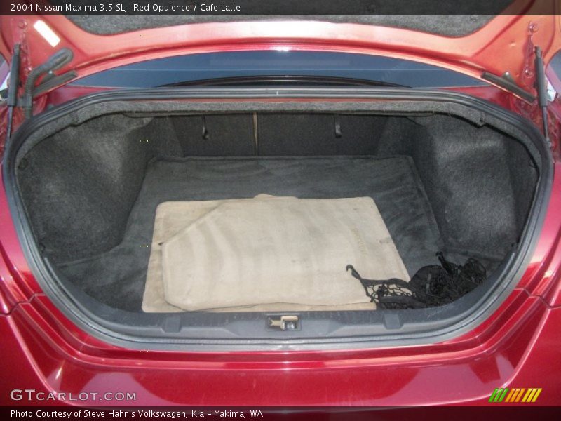Red Opulence / Cafe Latte 2004 Nissan Maxima 3.5 SL