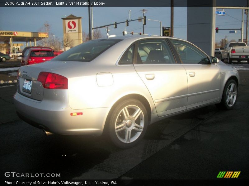 Light Silver Metallic / Ebony 2006 Audi A4 2.0T Sedan