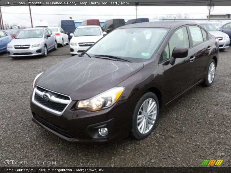 Front 3/4 View of 2012 Impreza 2.0i Limited 4 Door