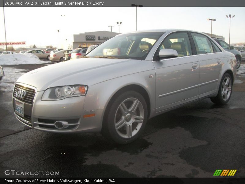 Light Silver Metallic / Ebony 2006 Audi A4 2.0T Sedan