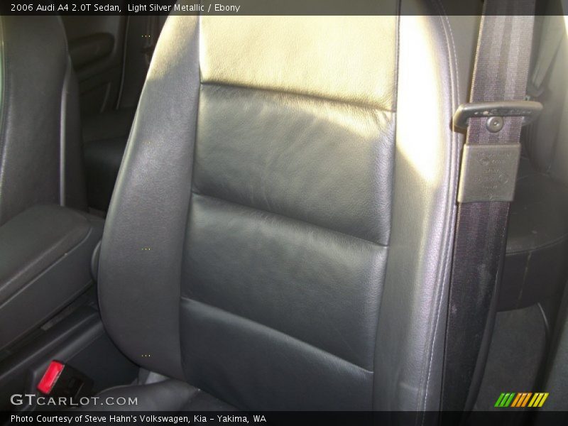 Light Silver Metallic / Ebony 2006 Audi A4 2.0T Sedan