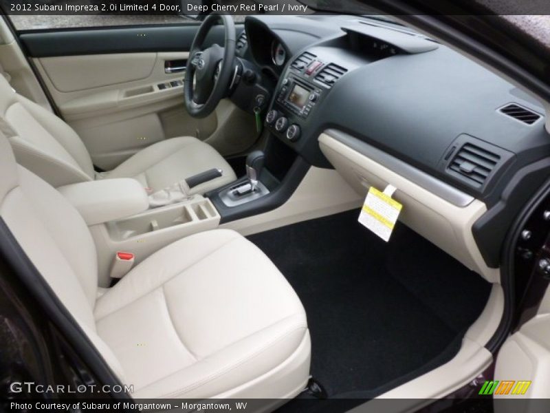  2012 Impreza 2.0i Limited 4 Door Ivory Interior