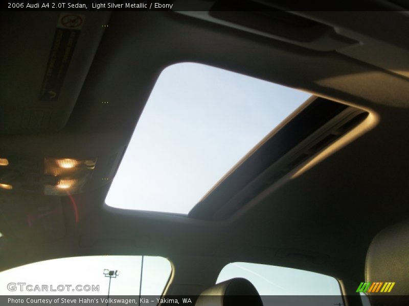 Light Silver Metallic / Ebony 2006 Audi A4 2.0T Sedan