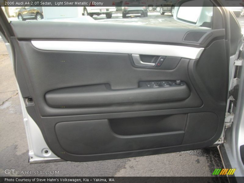 Light Silver Metallic / Ebony 2006 Audi A4 2.0T Sedan