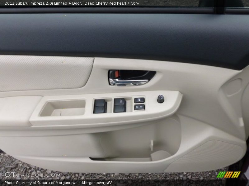 Door Panel of 2012 Impreza 2.0i Limited 4 Door