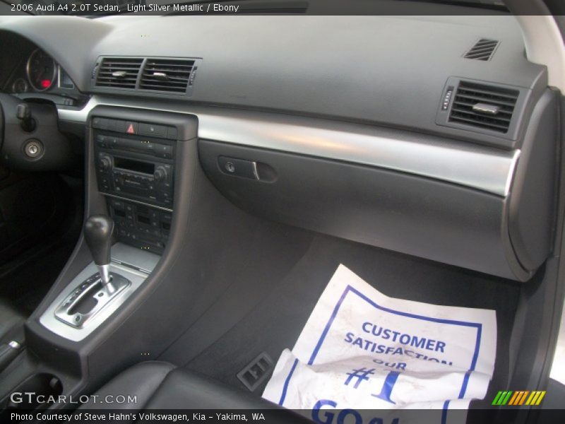 Light Silver Metallic / Ebony 2006 Audi A4 2.0T Sedan