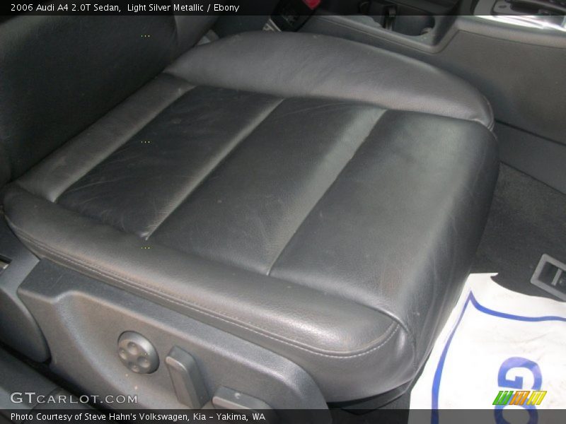Light Silver Metallic / Ebony 2006 Audi A4 2.0T Sedan