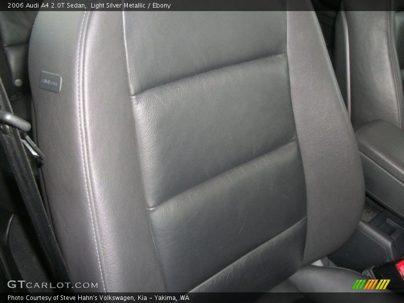 Light Silver Metallic / Ebony 2006 Audi A4 2.0T Sedan