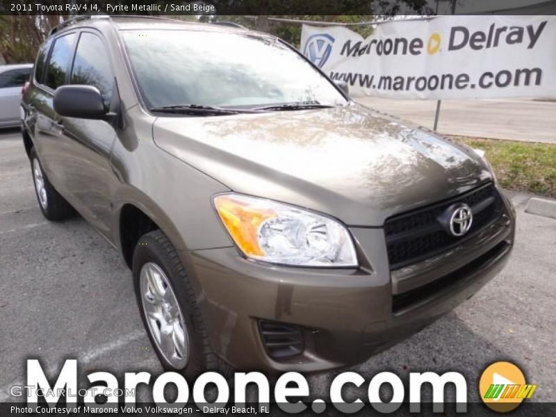 Pyrite Metallic / Sand Beige 2011 Toyota RAV4 I4