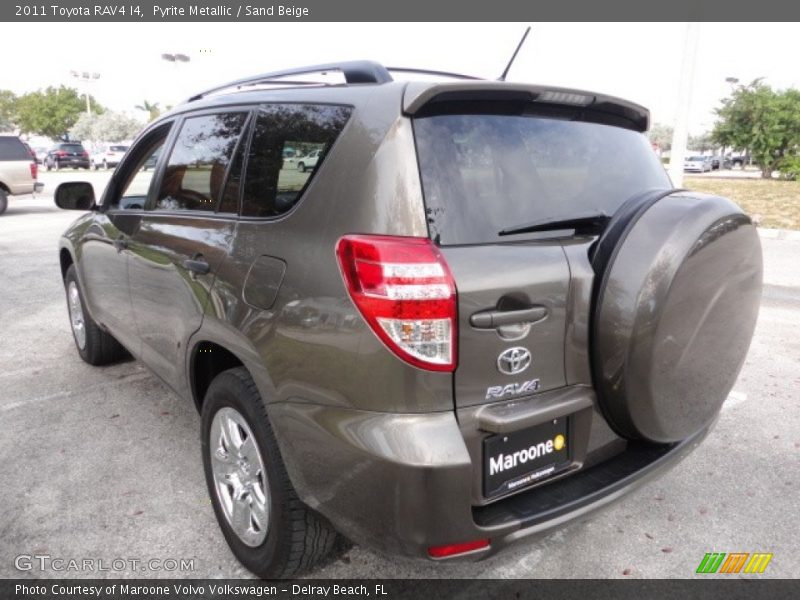 Pyrite Metallic / Sand Beige 2011 Toyota RAV4 I4