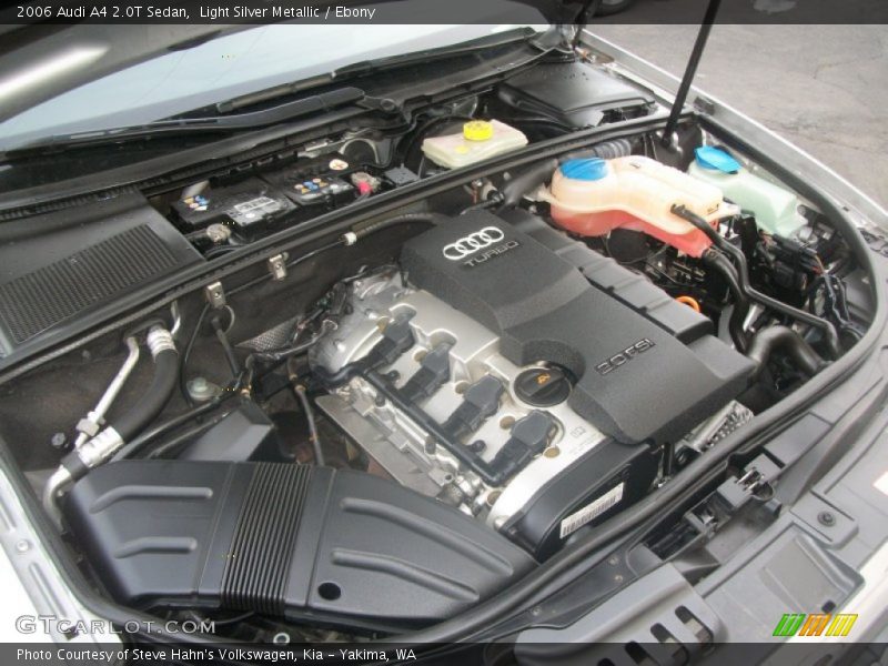 Light Silver Metallic / Ebony 2006 Audi A4 2.0T Sedan