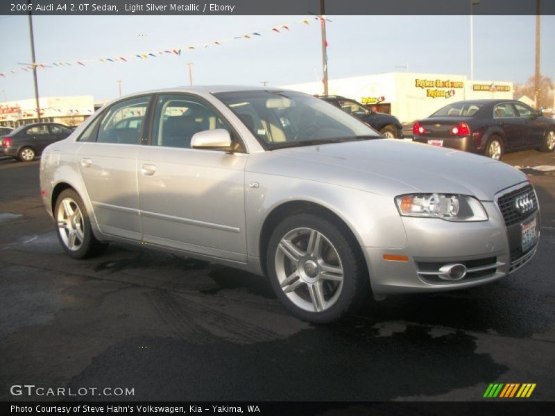 Light Silver Metallic / Ebony 2006 Audi A4 2.0T Sedan