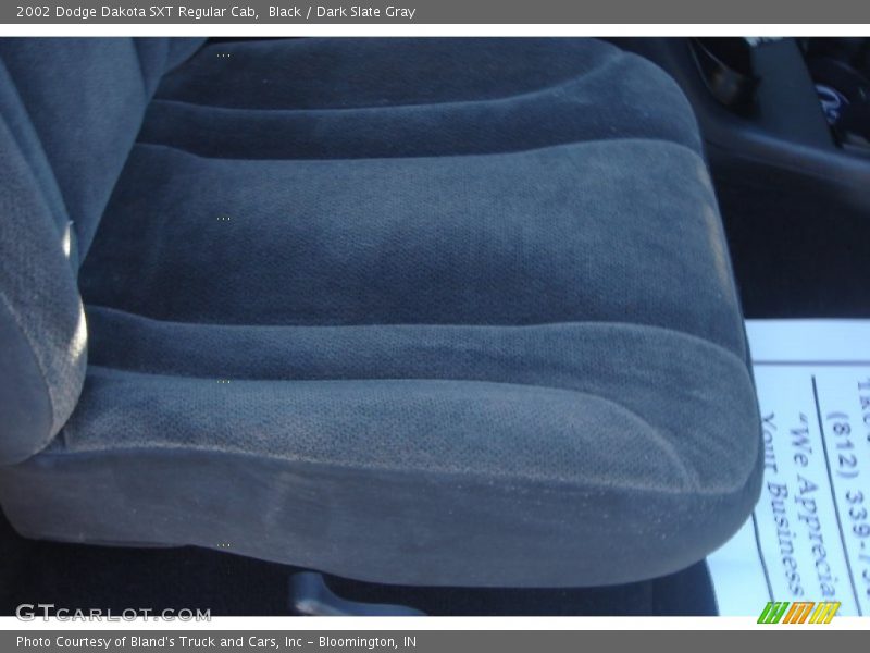 Black / Dark Slate Gray 2002 Dodge Dakota SXT Regular Cab