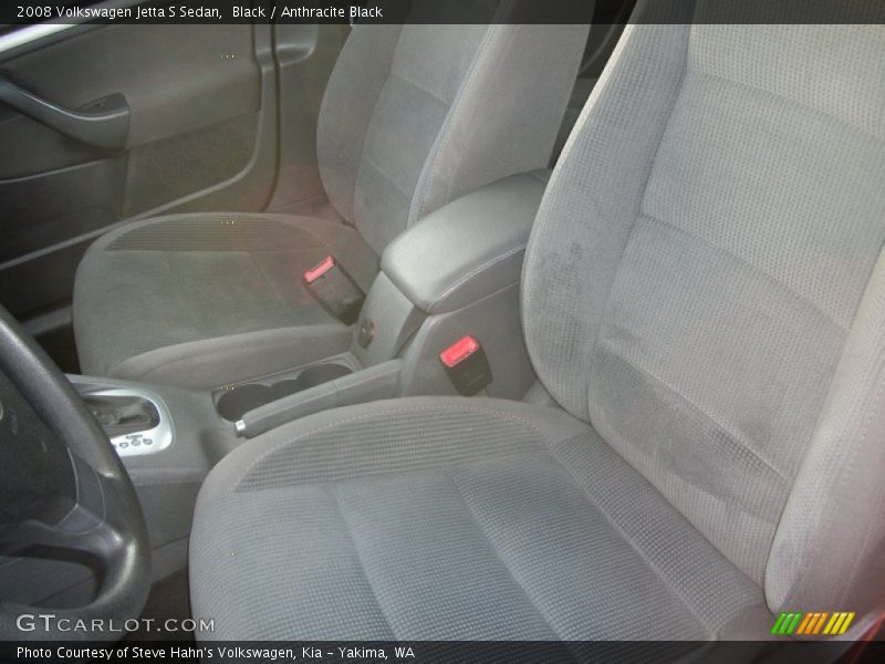 Black / Anthracite Black 2008 Volkswagen Jetta S Sedan