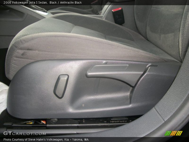 Black / Anthracite Black 2008 Volkswagen Jetta S Sedan