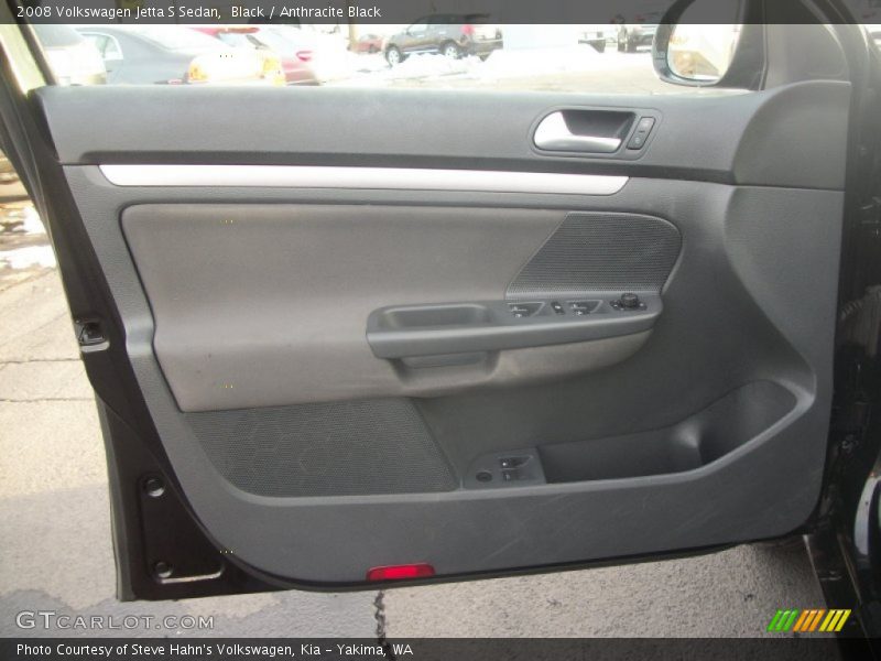 Black / Anthracite Black 2008 Volkswagen Jetta S Sedan