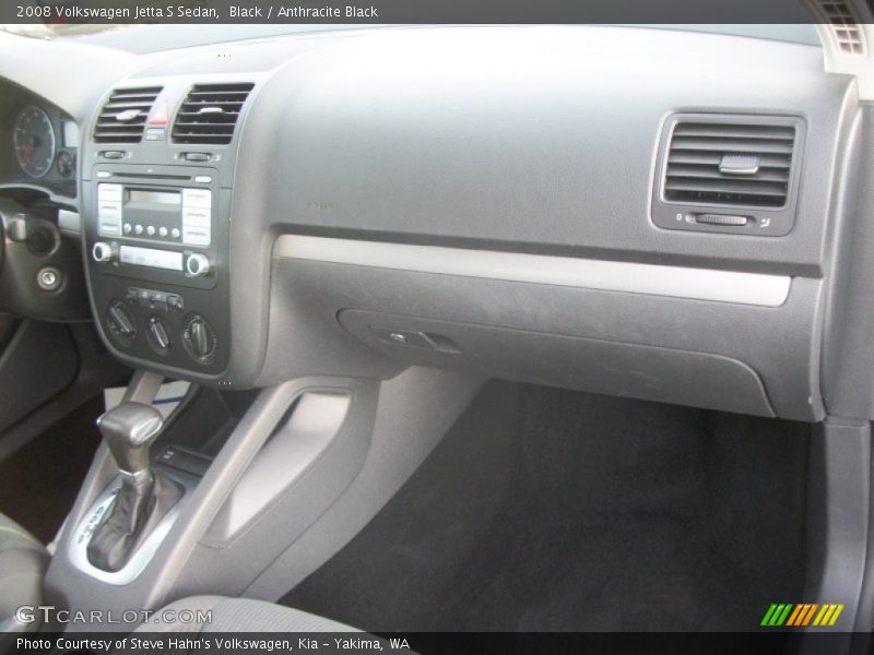 Black / Anthracite Black 2008 Volkswagen Jetta S Sedan