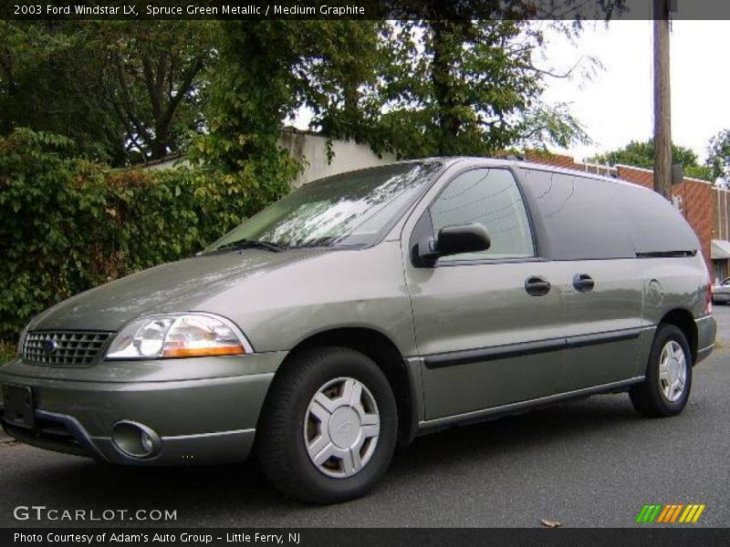 Spruce Green Metallic / Medium Graphite 2003 Ford Windstar LX