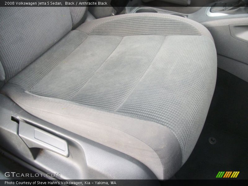 Black / Anthracite Black 2008 Volkswagen Jetta S Sedan