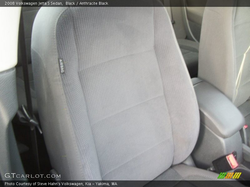 Black / Anthracite Black 2008 Volkswagen Jetta S Sedan