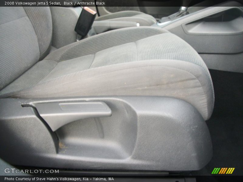 Black / Anthracite Black 2008 Volkswagen Jetta S Sedan