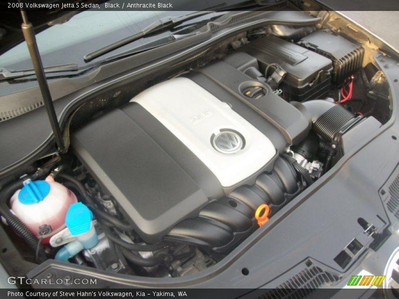 Black / Anthracite Black 2008 Volkswagen Jetta S Sedan