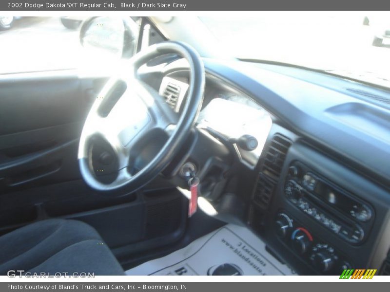 Black / Dark Slate Gray 2002 Dodge Dakota SXT Regular Cab