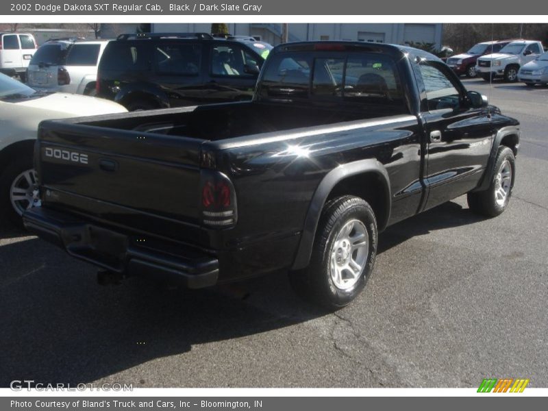 Black / Dark Slate Gray 2002 Dodge Dakota SXT Regular Cab
