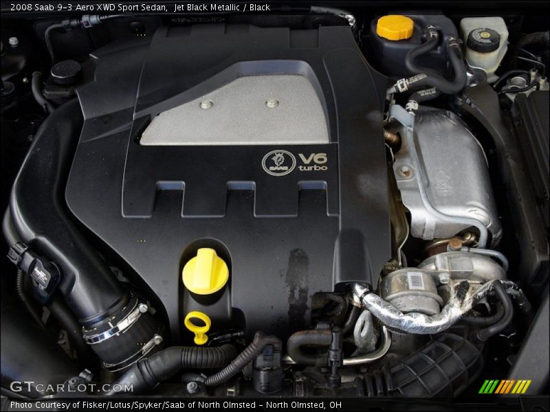  2008 9-3 Aero XWD Sport Sedan Engine - 2.8 Liter Turbocharged DOHC 24-Valve VVT V6