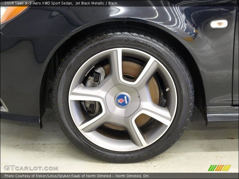 2008 9-3 Aero XWD Sport Sedan Wheel