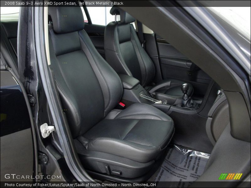 Front Seat of 2008 9-3 Aero XWD Sport Sedan