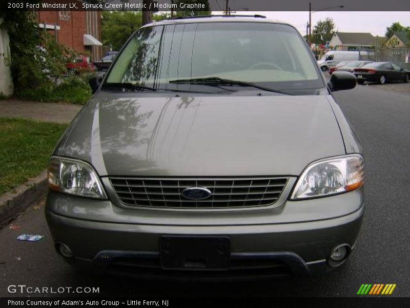 Spruce Green Metallic / Medium Graphite 2003 Ford Windstar LX